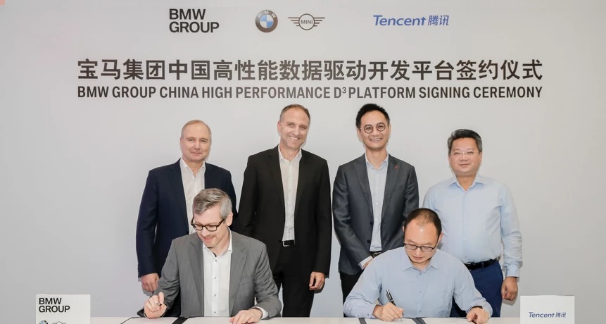 After Baidu tie up BMW taps Tencent for autonomous driving in China